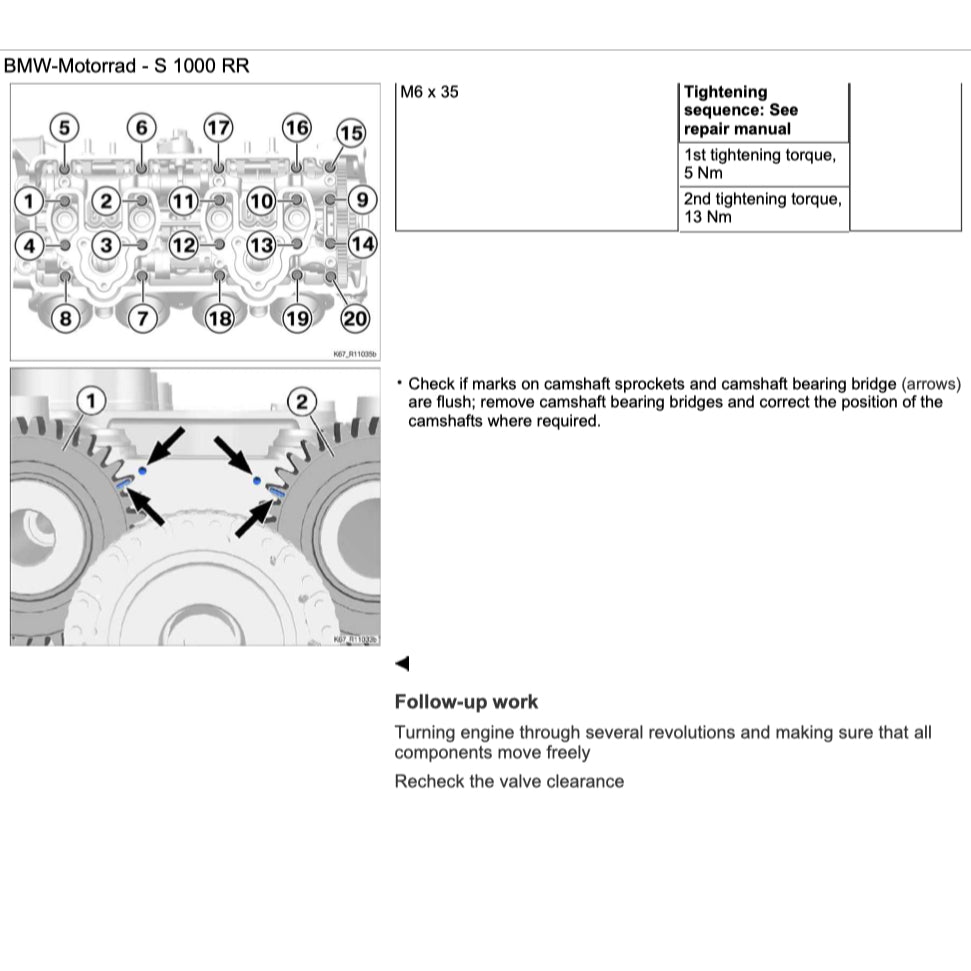 BMW S1000RR K67 2019-2022 Full Manual Set – Repair & Maintenance Manual and User Handbook