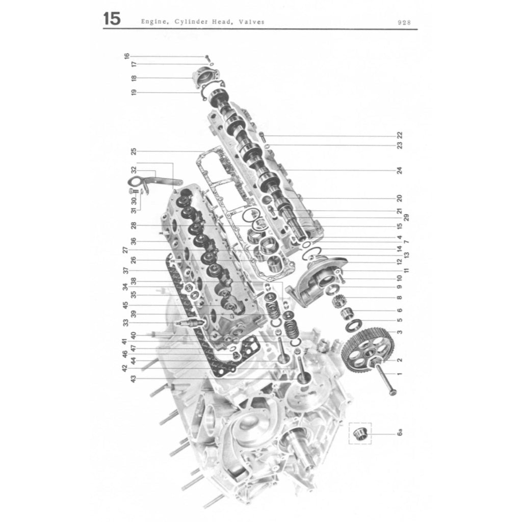 PORSCHE 928 1977-1995 Full Manual Set – Repair & Maintenance Manual and Spare Parts Catalog