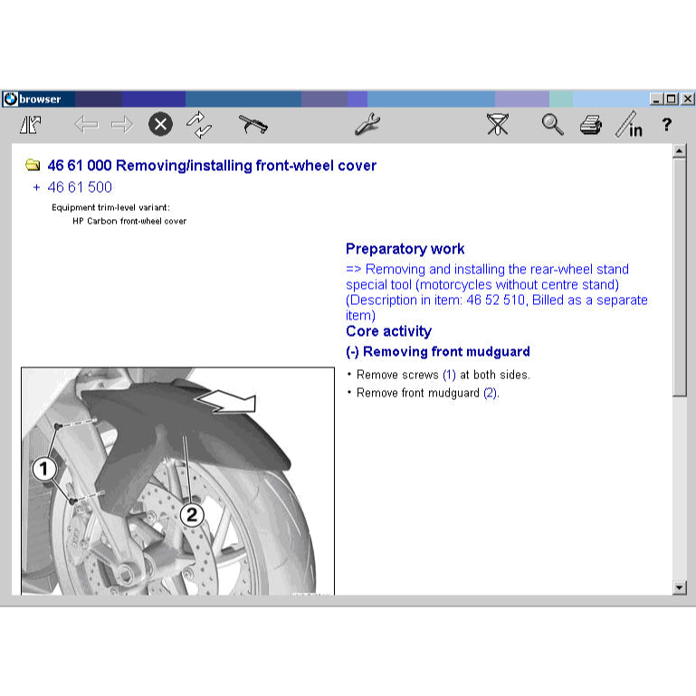 BMW S1000RR K46 MK3 2012-2014 Full Manual Set – Repair & Maintenance Manual and User Handbook