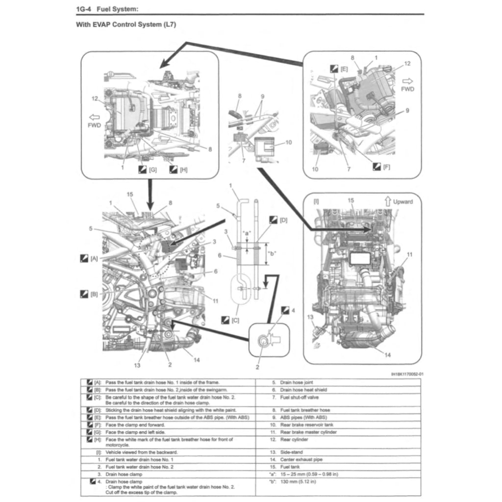 SUZUKI SV650 SV650/A/XA "L7-L9" 2017-2023 Full Manual Set – Repair & Maintenance Manual and Spare Parts Catalog and User Handbook