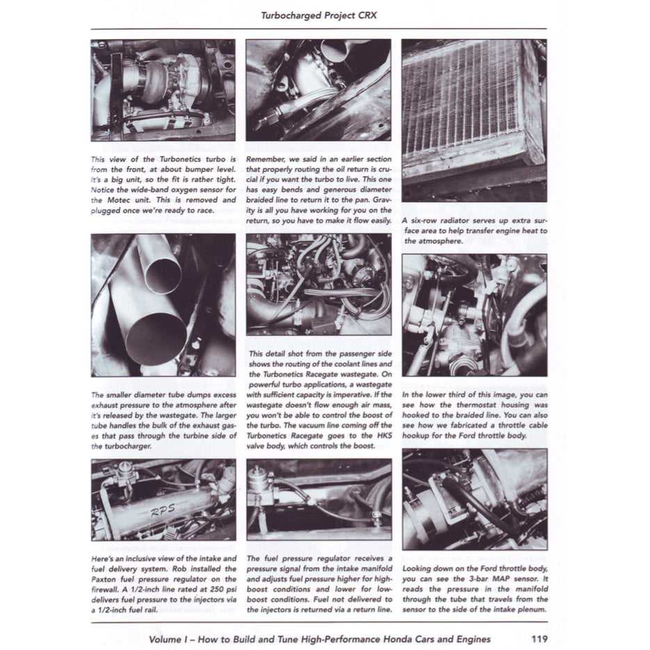 HIGH PERFORMANCE HONDA BUILDER'S HANDBOOK B & D series Full Manual Set – - SA49