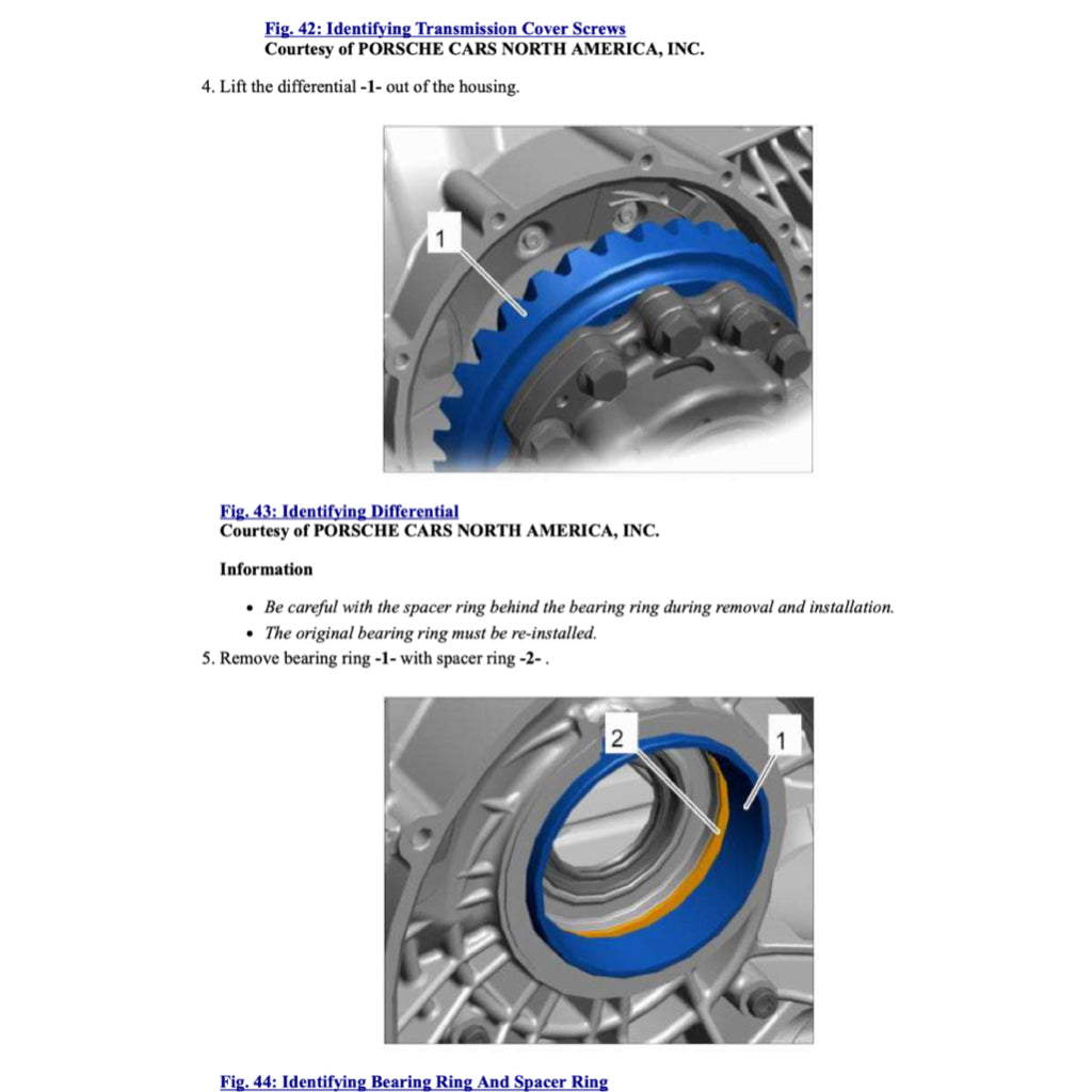 PORSCHE CAYMAN / BOXSTER 987.1 & 987.2 2004-2012 Full Manual Set – Repair & Maintenance Manual and Spare Parts Catalog