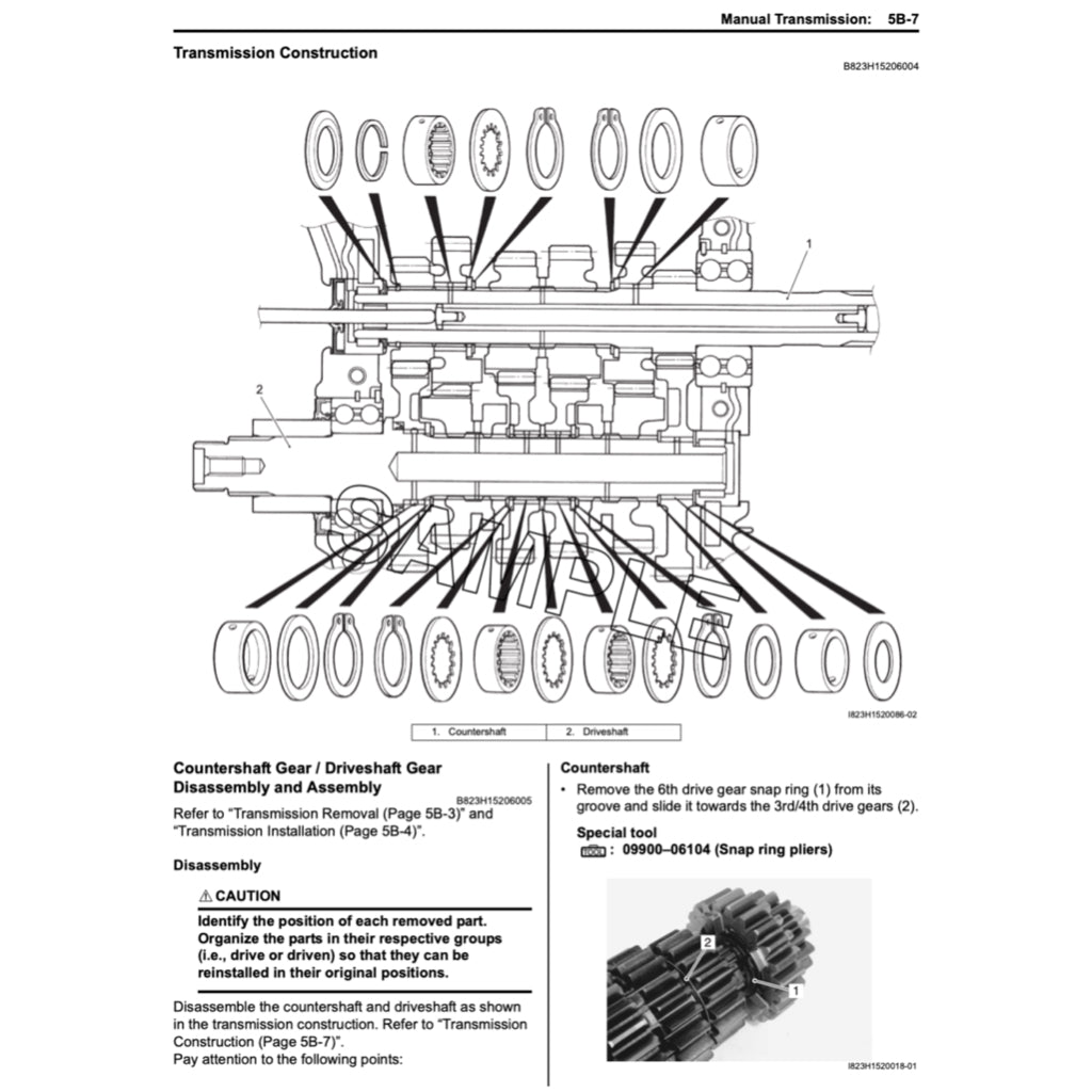 SUZUKI GSX1300BK/A B-KING 2008+ Full Manual Set – Repair & Maintenance Manual and User Handbook