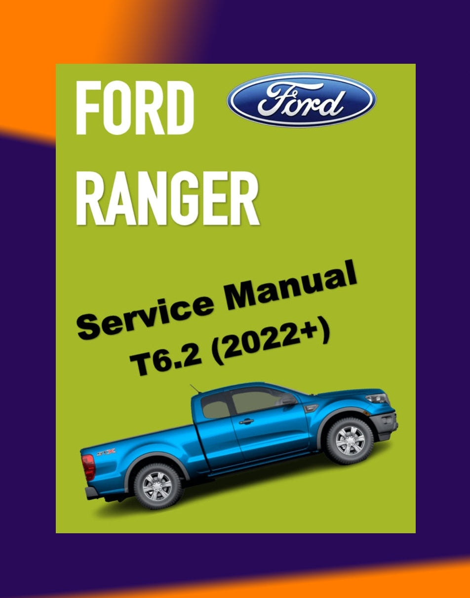 FORD RANGER T6.2 P703 2022+ Full Manual Set – Repair & Maintenance Manual