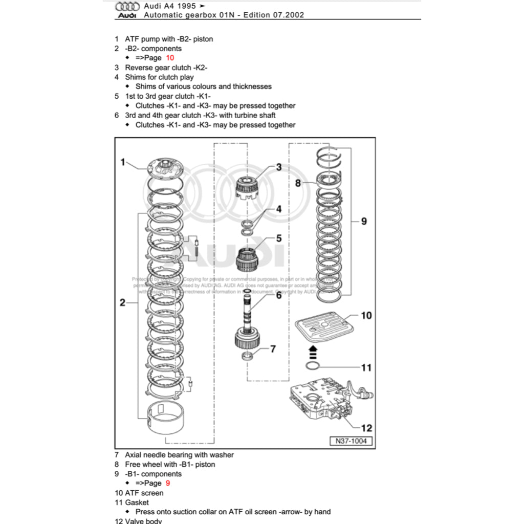 Audi A4 B5 Full Manual Set – 1995-2001 SERVICE REPAIR WORKSHOP MANUAL