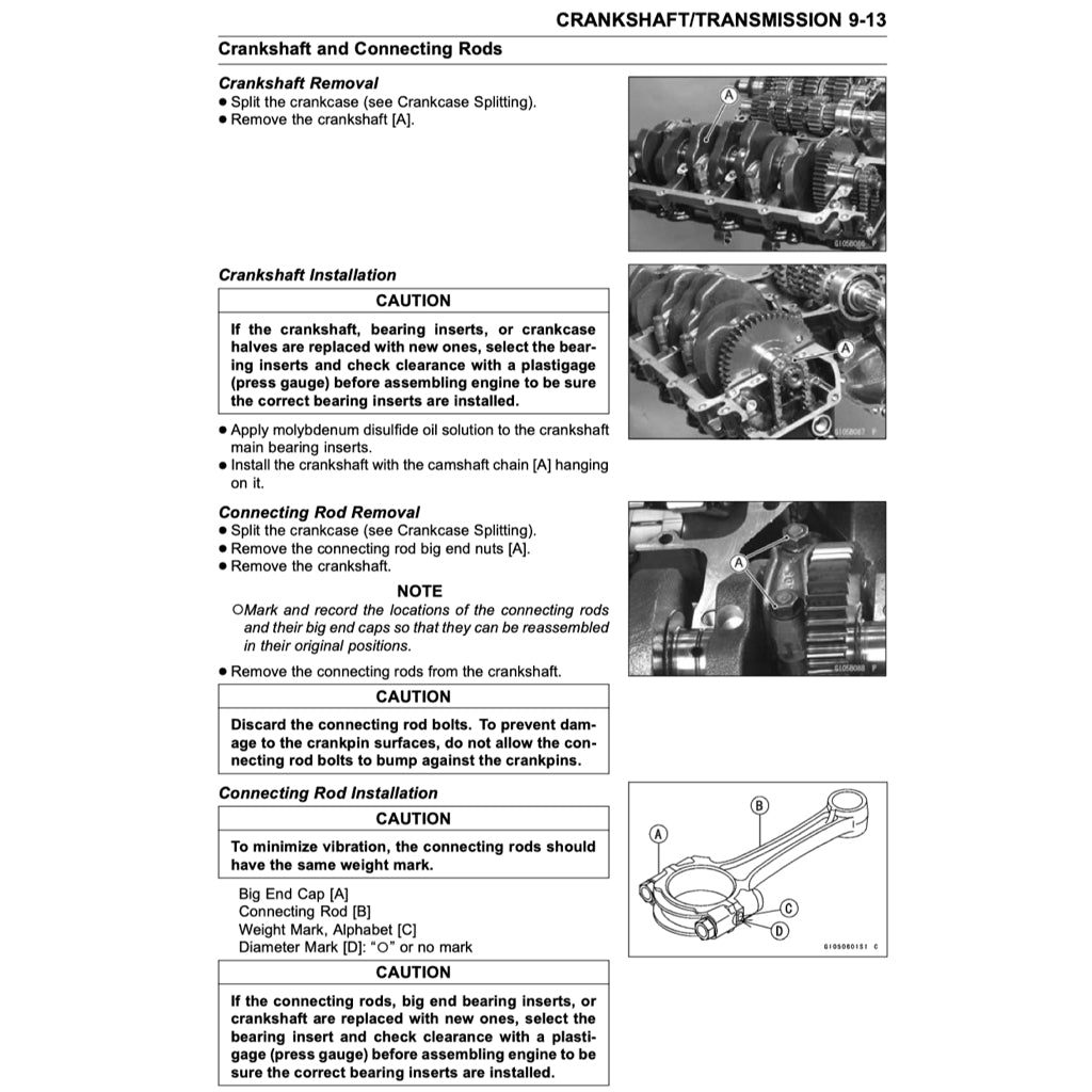 KAWASAKI Z1000 2007-2009 Full Manual Set – Repair & Maintenance Manual and User Handbook