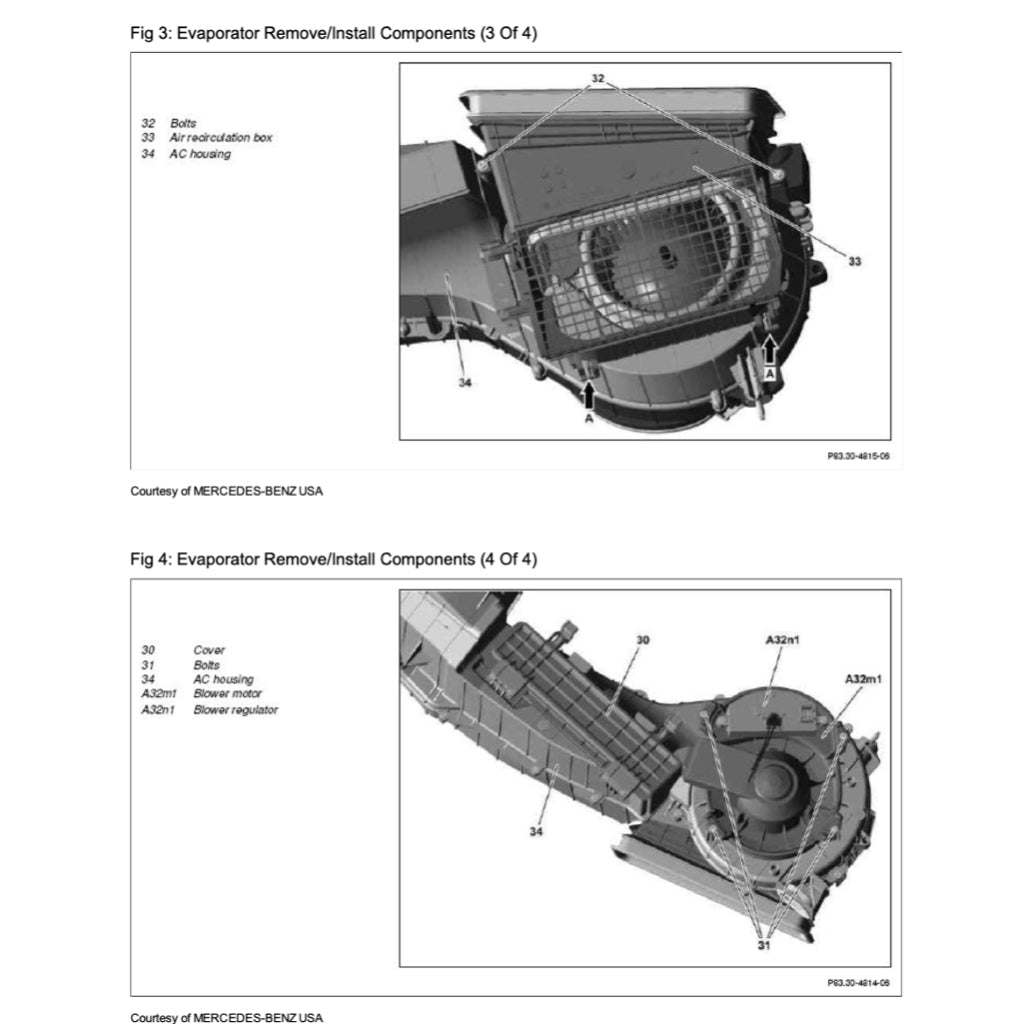 MERCEDES-BENZ CLA45 AMG C117 2013-2019 Full Manual Set – Repair & Maintenance Manual