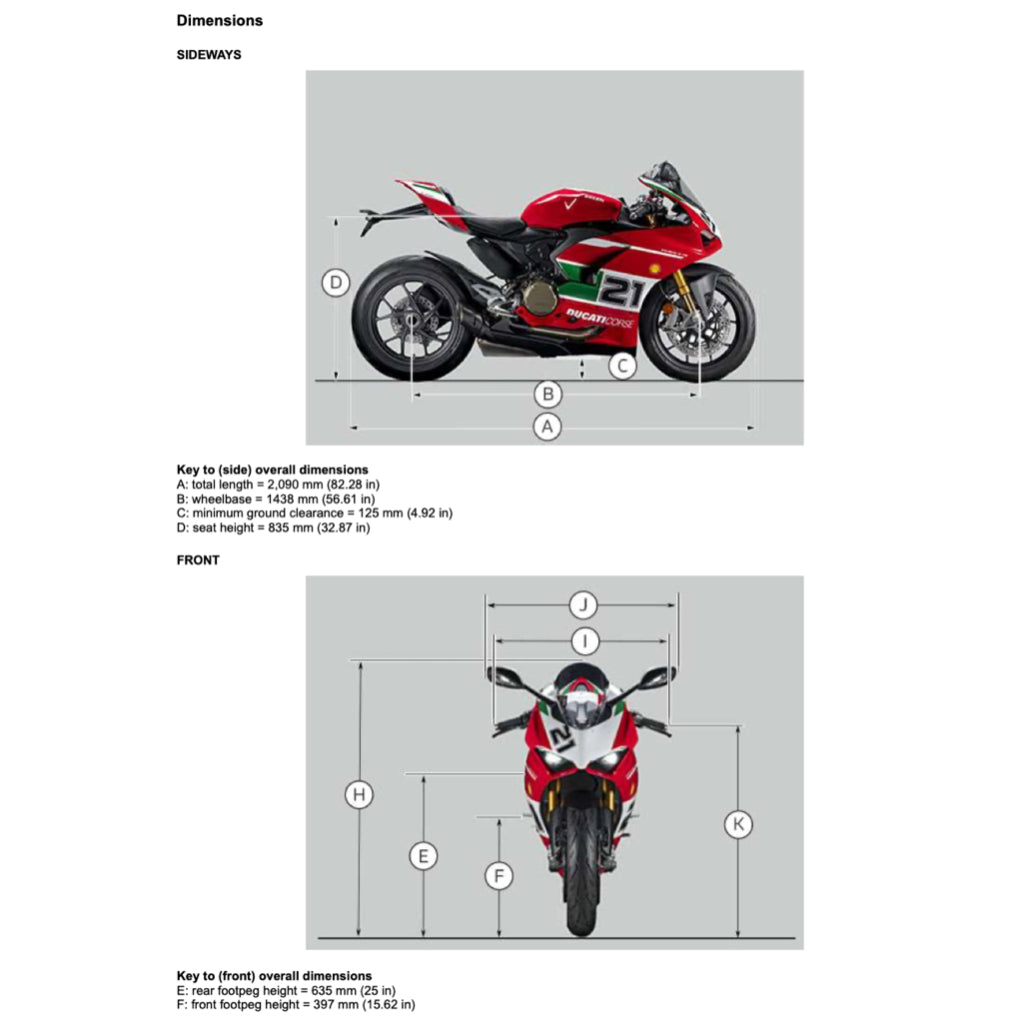 DUCATI PANIGALE 955 V2 2020+ Full Manual Set – Repair & Maintenance Manual and Spare Parts Catalog and User Handbook