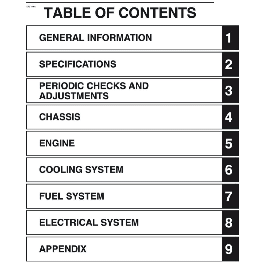 YAMAHA YZF-R3 2019+ Full Manual Set – Repair & Maintenance Manual and User Handbook