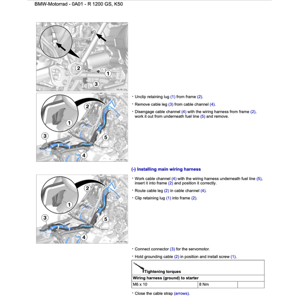 BMW MOTORRAD RSD 09-2017 UPDATE Full Manual Set – ELECTRONIC Repair & Maintenance Manual - WORKSHOP SPECIAL