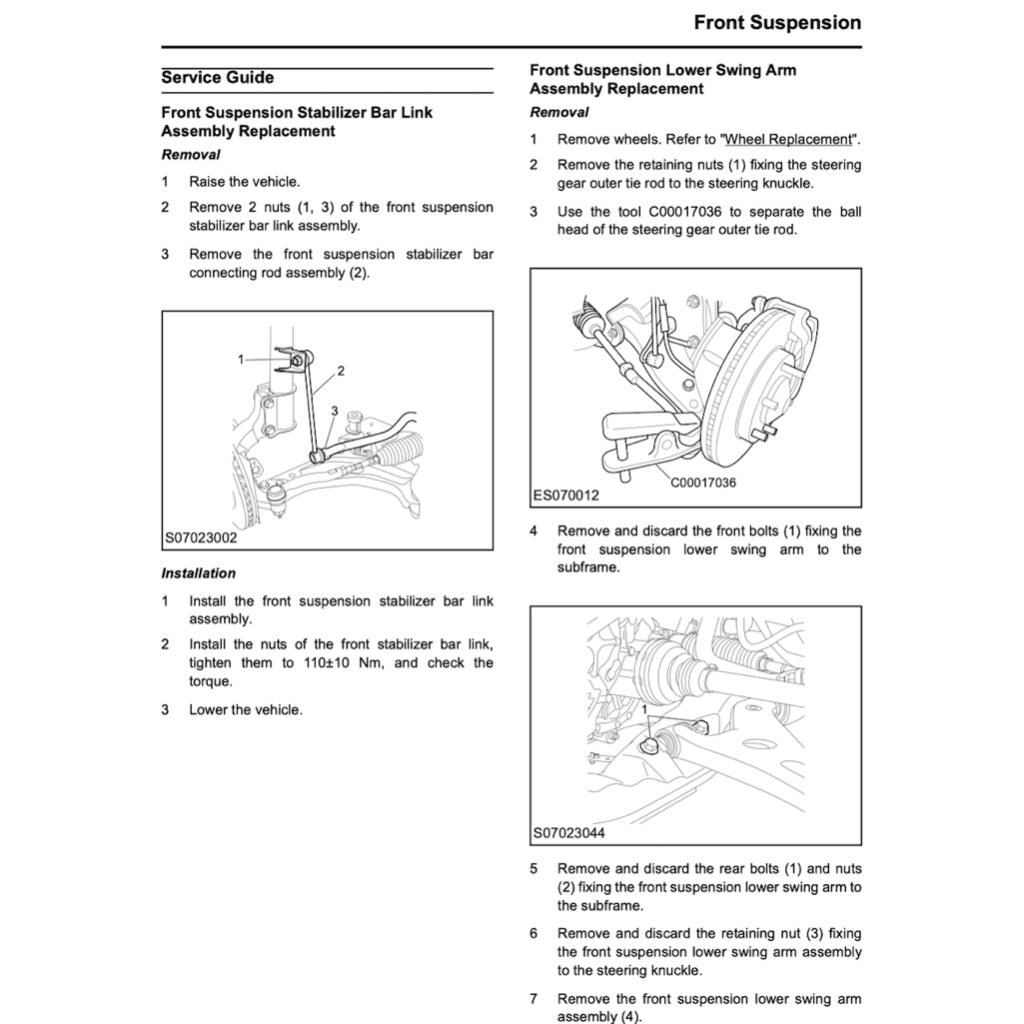 MAXUS MIFA9 EV 2023+ Full Manual Set – Repair & Maintenance Manual
