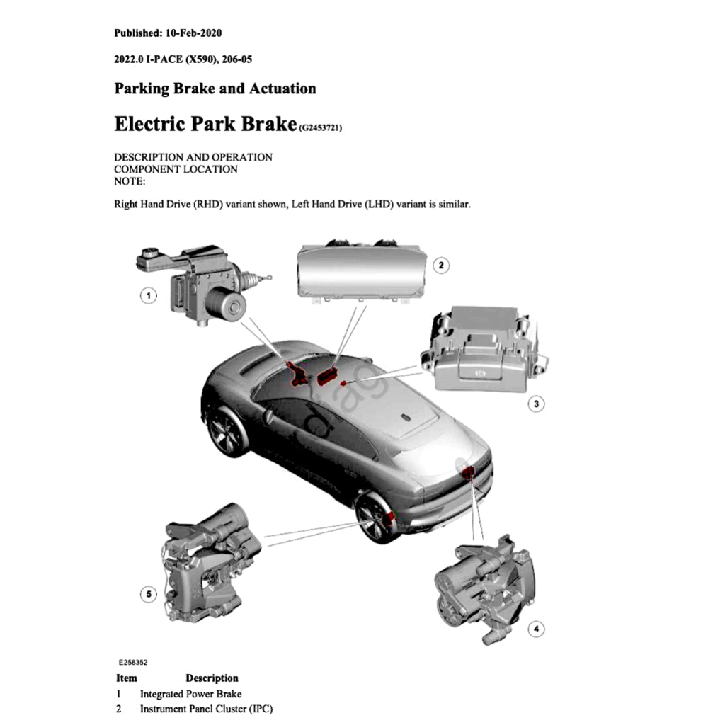 JAGUAR I-PACE EV400 X590 2018+ Full Manual Set – FACTORY Repair & Maintenance Manual