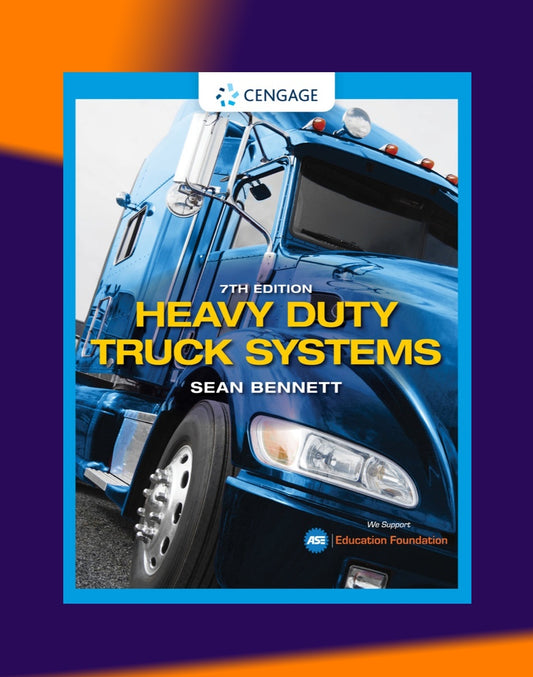 !!! NEW !!! [WORKSHOP SPECIAL] HEAVY-DUTY TRUCK SYSTEMS 7TH ED. 2018 Full Manual Set – - S. BENNETT