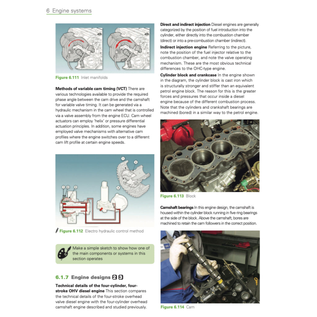 AUTOMOTIVE TECHNICIAN TRAINING: THEORY + PRACTICAL WORKSHEETS - TOM DENTON 2022 Full Manual Set – - VOCATIONAL TRAINING