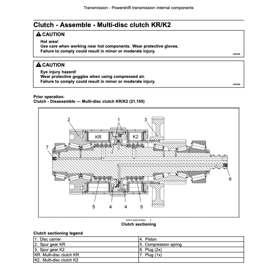 CASE 1021F / 1121F WHEEL LOADER Workshop Repair Manual