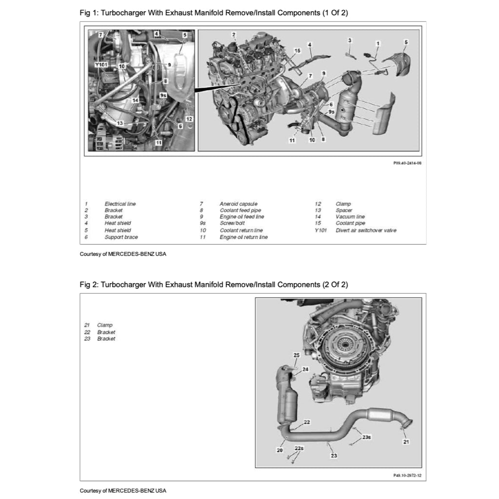 MERCEDES-BENZ CLA45 AMG C117 2013-2019 Full Manual Set – Repair & Maintenance Manual