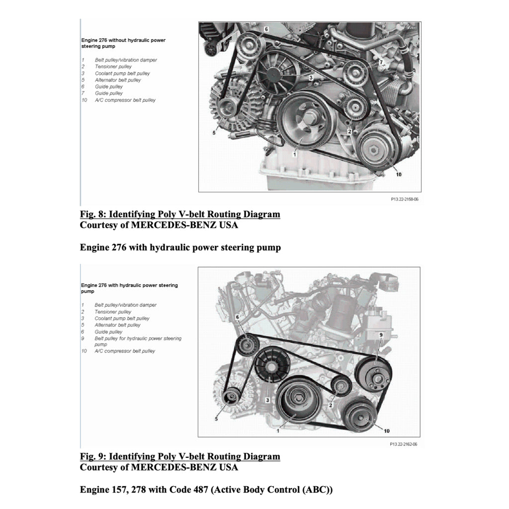 MERCEDES-BENZ W221 2006-2013 Full Manual Set – Repair & Maintenance Manual
