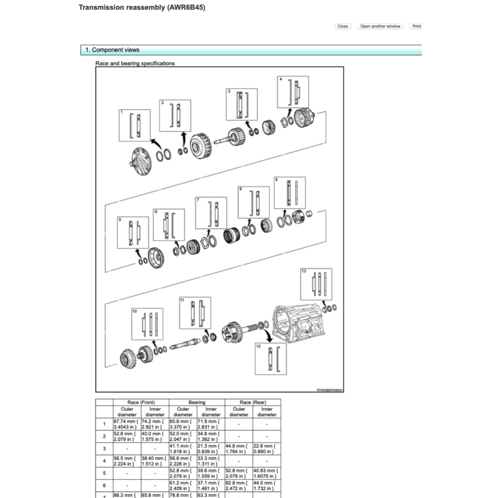 ISUZU D-MAX / MU-X UCR/UCS 2021+ Full Manual Set – Repair & Maintenance Manual