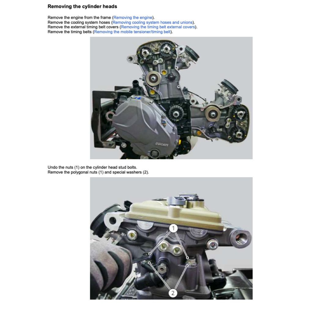 DUCATI MONSTER 937+ 2021+ Full Manual Set – Repair & Maintenance Manual and Spare Parts Catalog and User Handbook