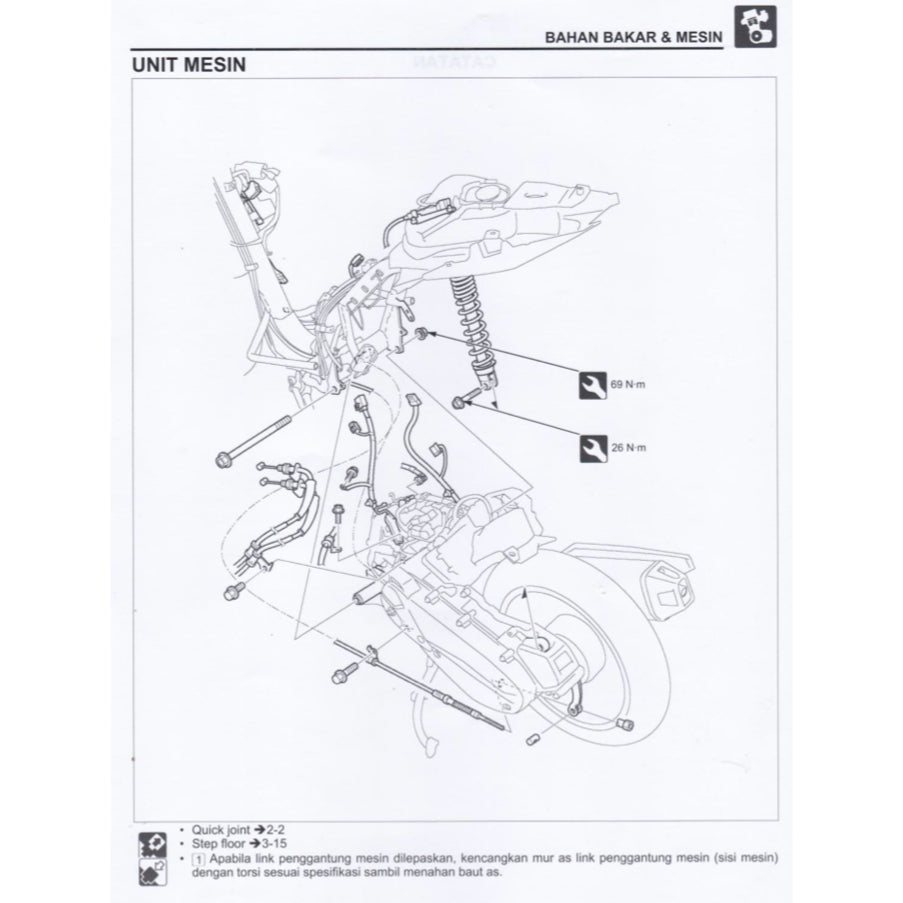 HONDA VARIO 150 VARIO150 CBT 2018+ Full Manual Set – Repair & Maintenance Manual and Spare Parts Catalog and User Handbook - BAHASA INDONESIA