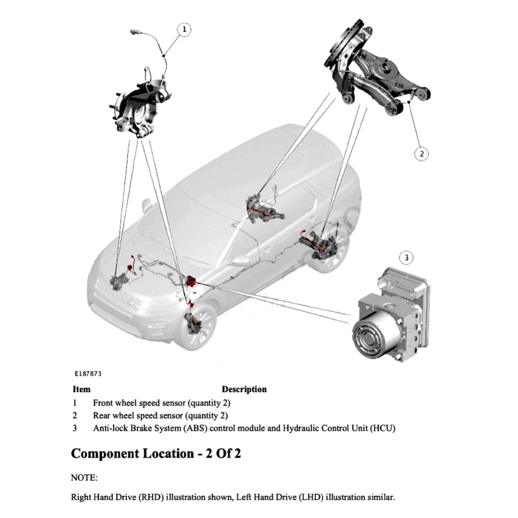 JAGUAR E-PACE X540 Service Workshop Manual (2017and)
