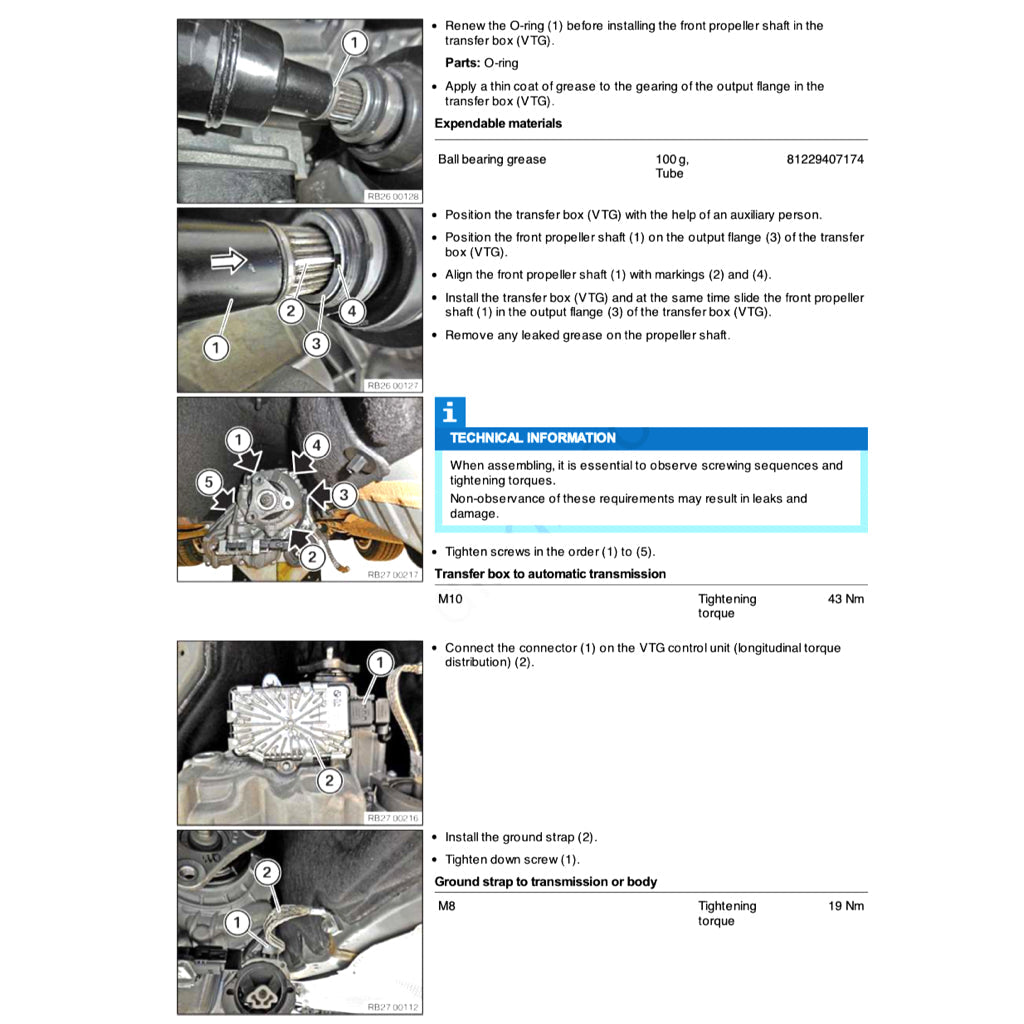 BMW X7 G07 2019+ Full Manual Set – Repair & Maintenance Manual