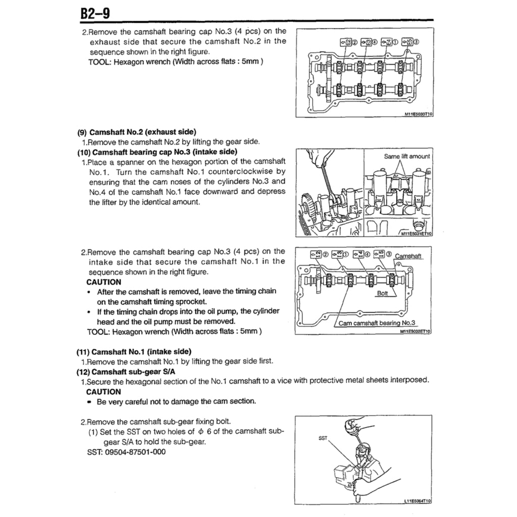 DAIHATSU ENGINE JB-DET Workshop Repair Manual