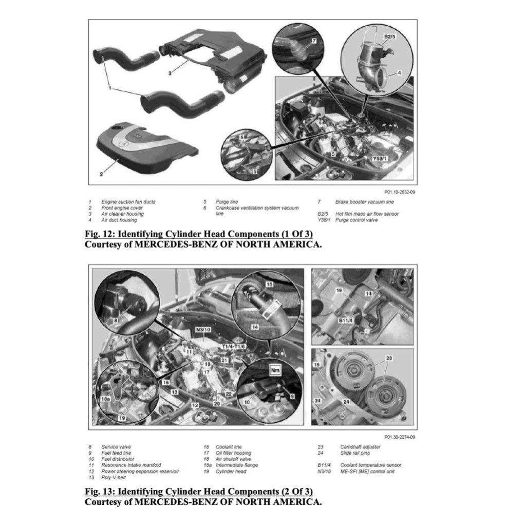 MERCEDES-BENZ W221 2006-2013 Full Manual Set – Repair & Maintenance Manual