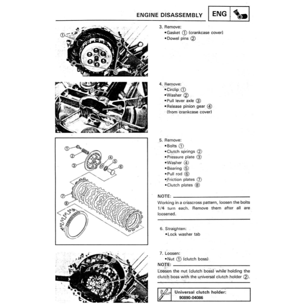 YAMAHA XTZ750 SUPER TENERE 1989-1996 Full Manual Set – Repair & Maintenance Manual and Spare Parts Catalog