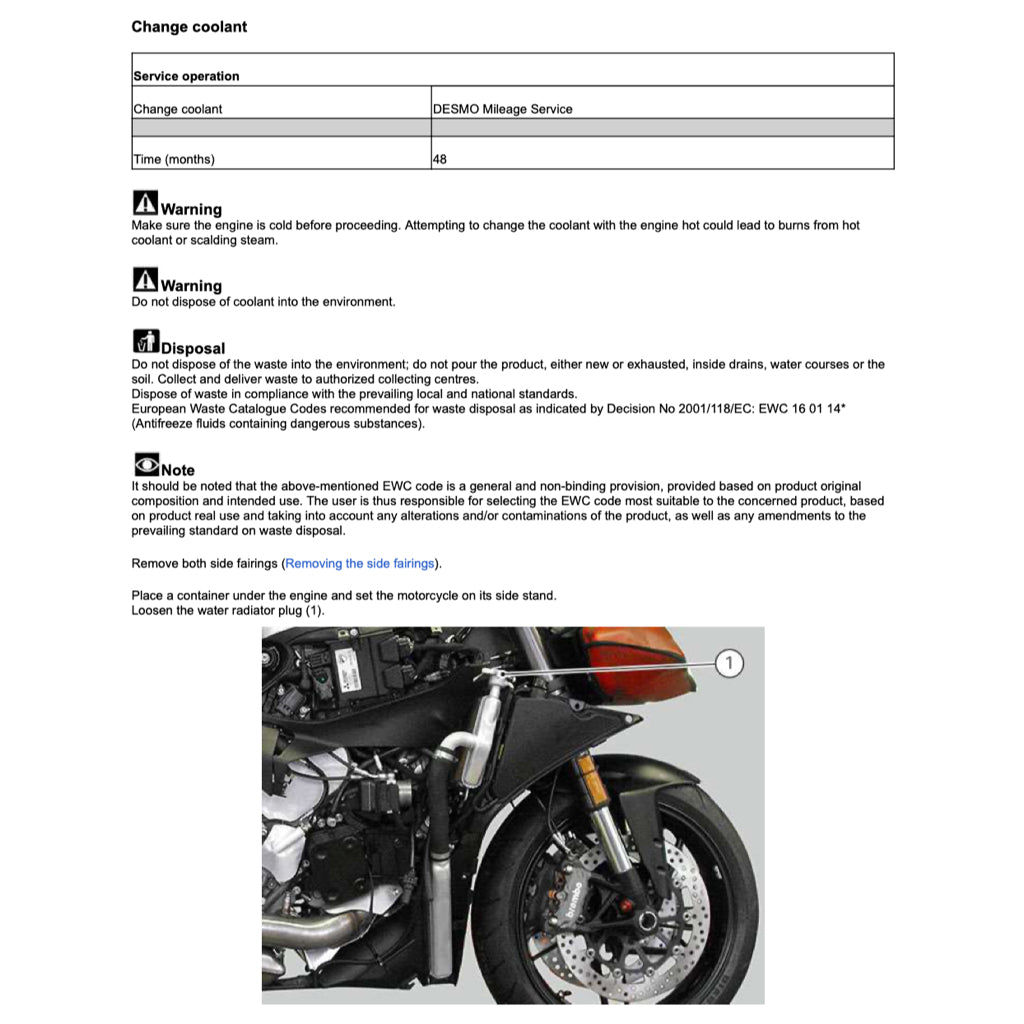 DUCATI PANIGALE 955 V2 2020+ Full Manual Set – Repair & Maintenance Manual and Spare Parts Catalog and User Handbook