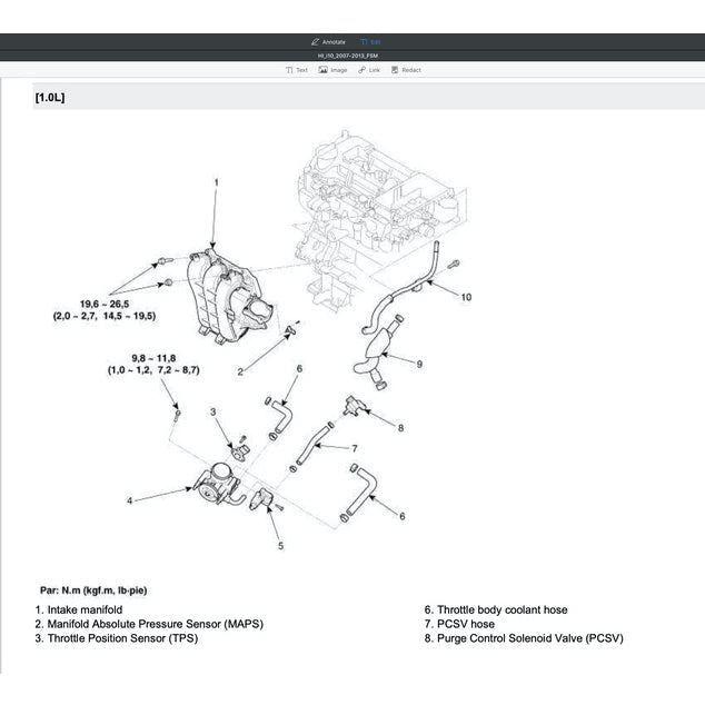 HYUNDAI i10 PA 2007-2013 Full Manual Set – Repair & Maintenance Manual