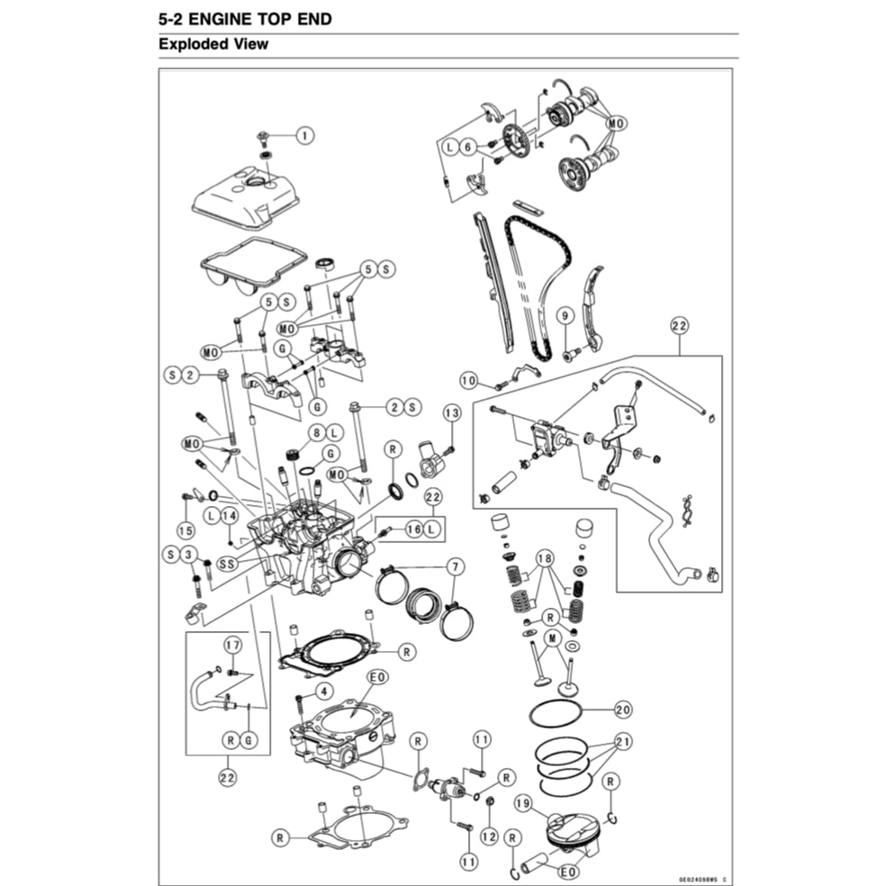 KAWASAKI KLX450R KLX 450R 2008-2016 Full Manual Set – Repair & Maintenance Manual and Spare Parts Catalog andUser Handbook
