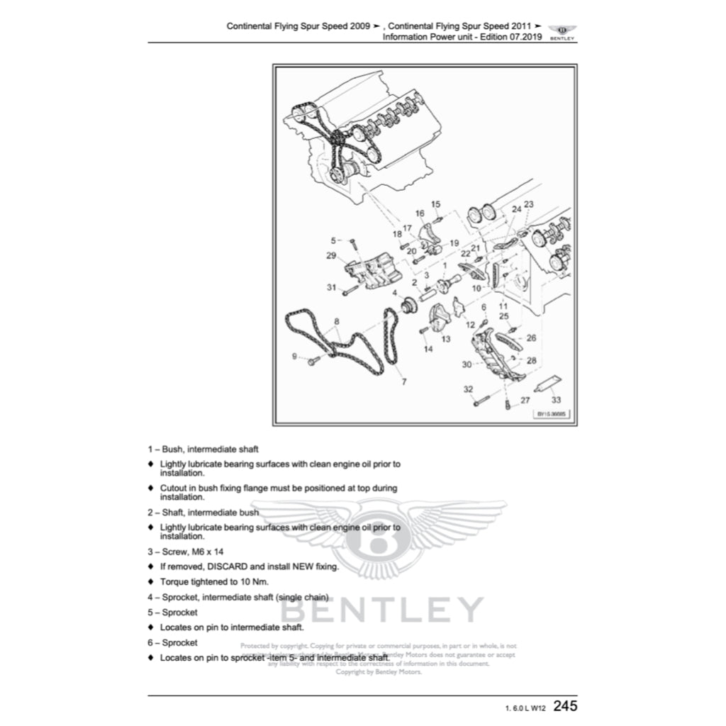BENTLEY CONTINENTAL FLYING SPUR W12 2005-2013 Full Manual Set – Repair & Maintenance Manual