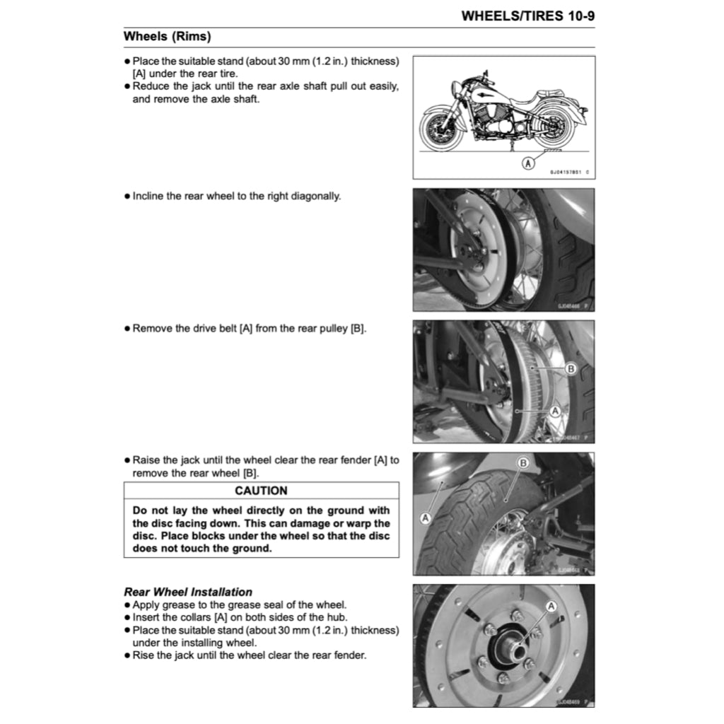 KAWASAKI VULCAN 900 VN900 2006+ Full Manual Set – Repair & Maintenance Manual and Spare Parts Catalog and User Handbook