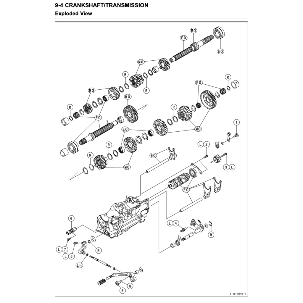 KAWASAKI ZR1000 2017-2022 Full Manual Set – Repair & Maintenance Manual and Spare Parts Catalog