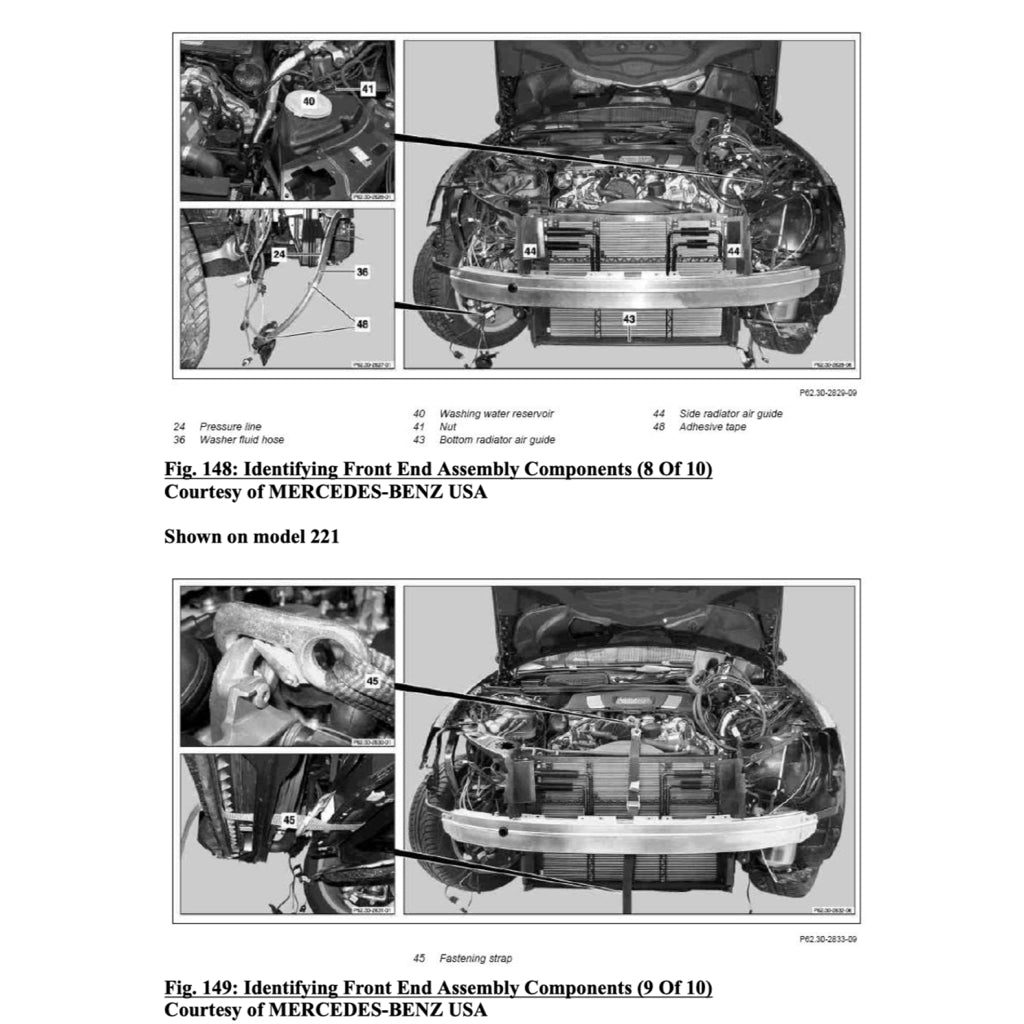 MERCEDES-BENZ W221 2006-2013 Full Manual Set – Repair & Maintenance Manual