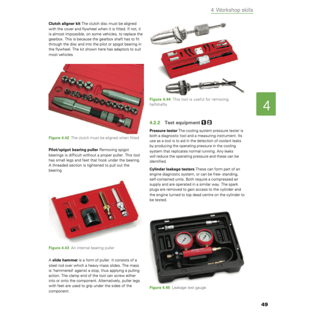 AUTOMOTIVE TECHNICIAN TRAINING: THEORY + PRACTICAL WORKSHEETS - TOM DENTON 2022 Full Manual Set – - VOCATIONAL TRAINING