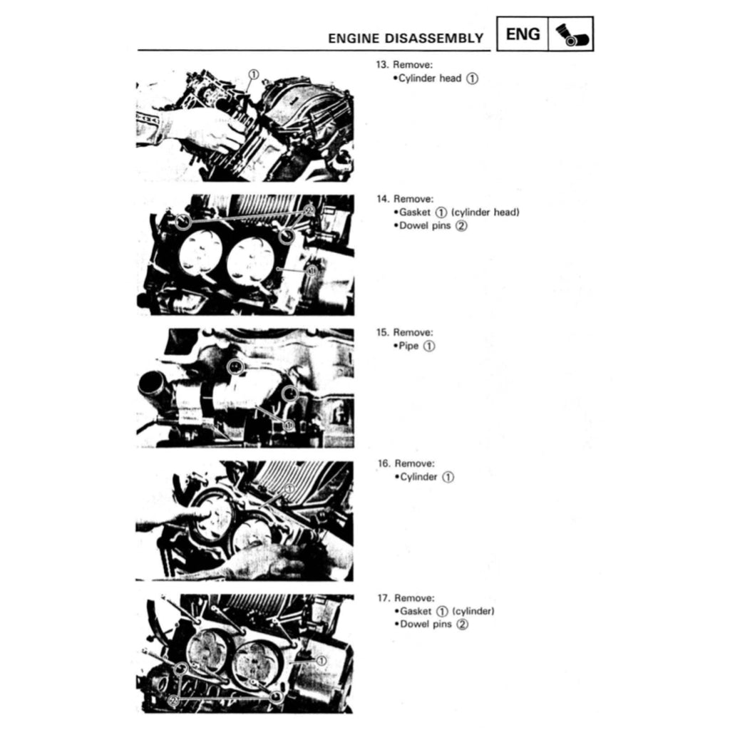 YAMAHA XTZ750 SUPER TENERE 1989-1996 Full Manual Set – Repair & Maintenance Manual and Spare Parts Catalog