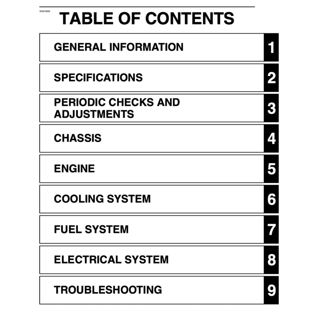 YAMAHA XSR700 XSR 700 2016+ Full Manual Set – Repair & Maintenance Manual and User Handbook