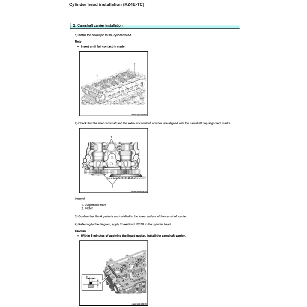 ISUZU ENGINE RZ4E-TC Workshop Repair Manual