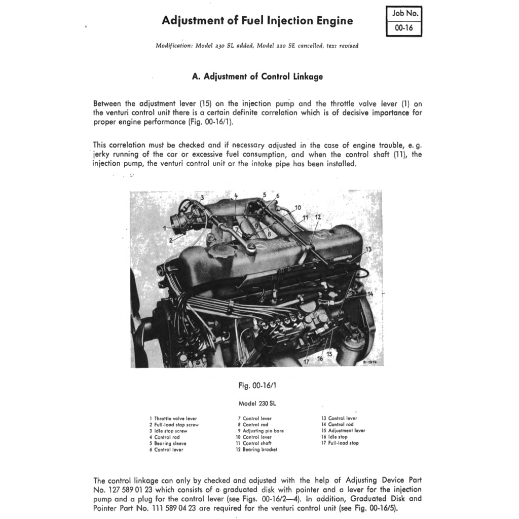 MERCEDES-BENZ W111 1959-1971 Full Manual Set – Repair & Maintenance Manual