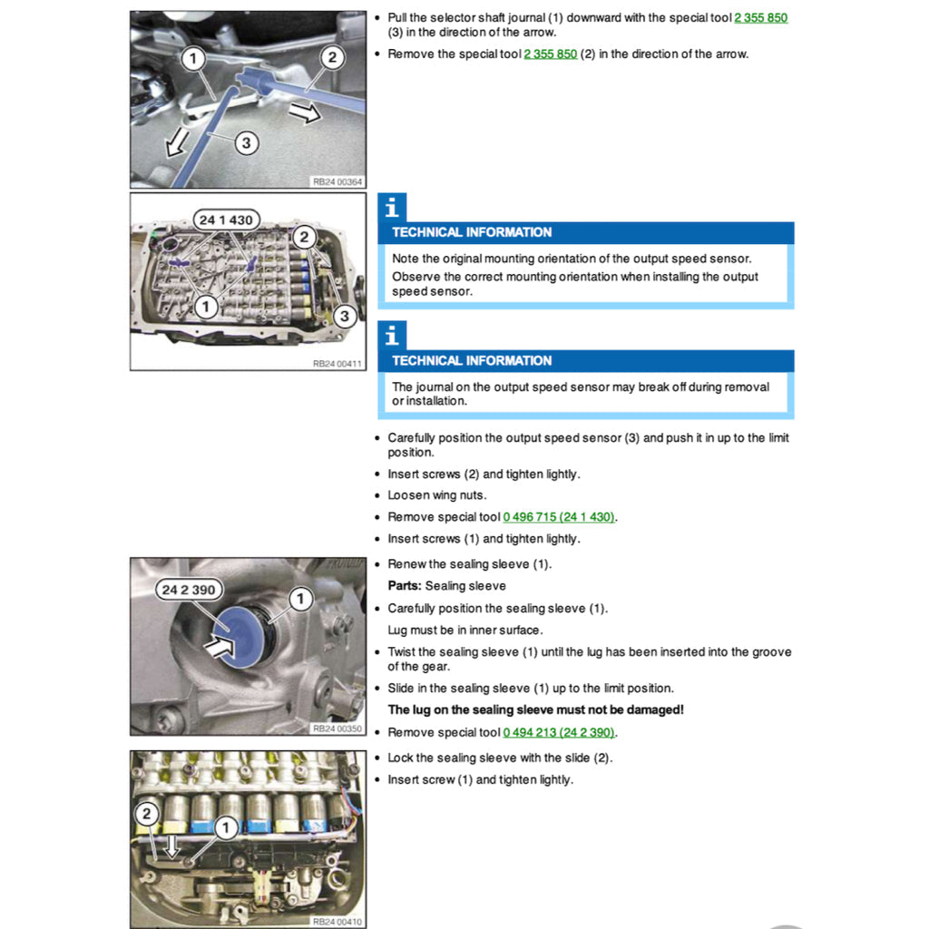 BMW G11/G12 2015-2022 Full Manual Set – Repair & Maintenance Manual