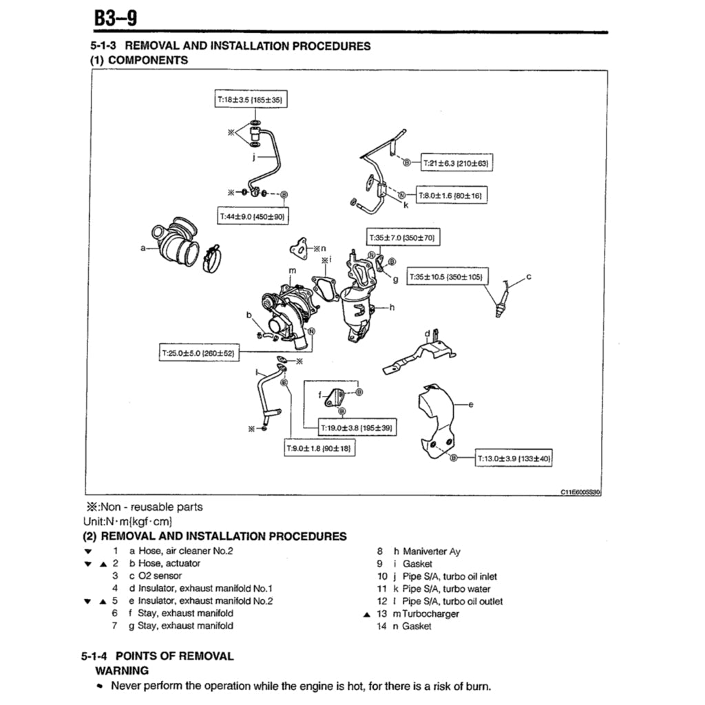 DAIHATSU ENGINE JB-DET Workshop Repair Manual