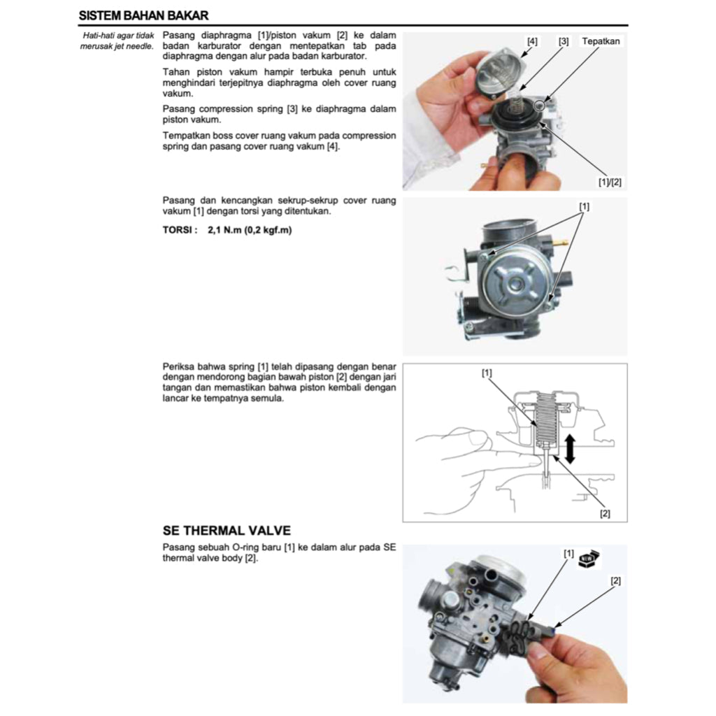 HONDA SPACY 110 NSC110 2011-2018 Full Manual Set – Repair & Maintenance ManualandSpare Parts CatalogandUser Handbook - BAHASA INDONESIA