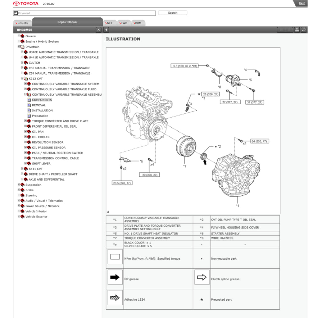 TOYOTA VIOS/YARIS NCP 150 151 NSP 150 151 2013-2022 Full Manual Set – ONLINE Repair & Maintenance Manual