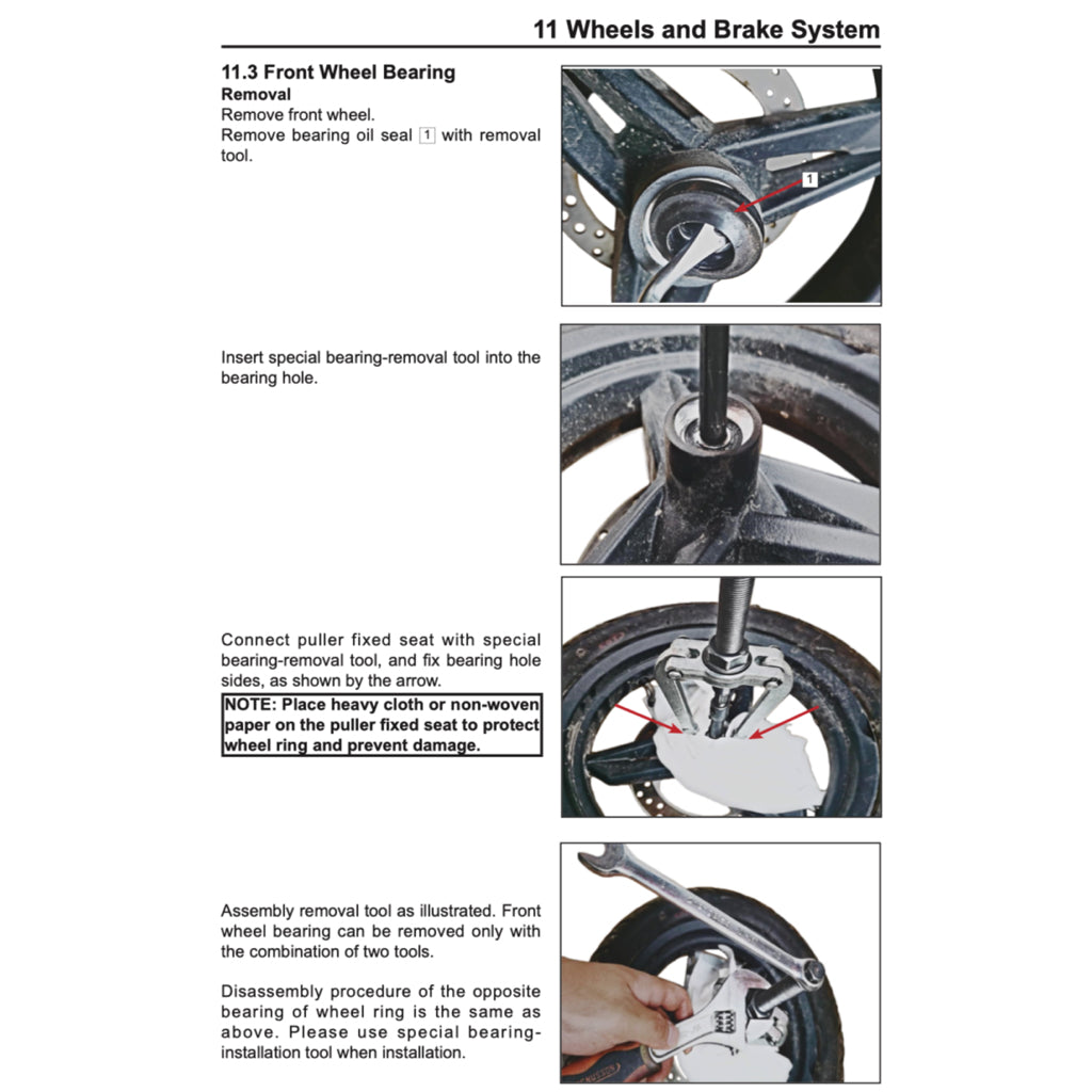 CFMOTO PAPIO XO CF125-8 2023+ Full Manual Set – Repair & Maintenance Manual and Spare Parts Catalog and User Handbook