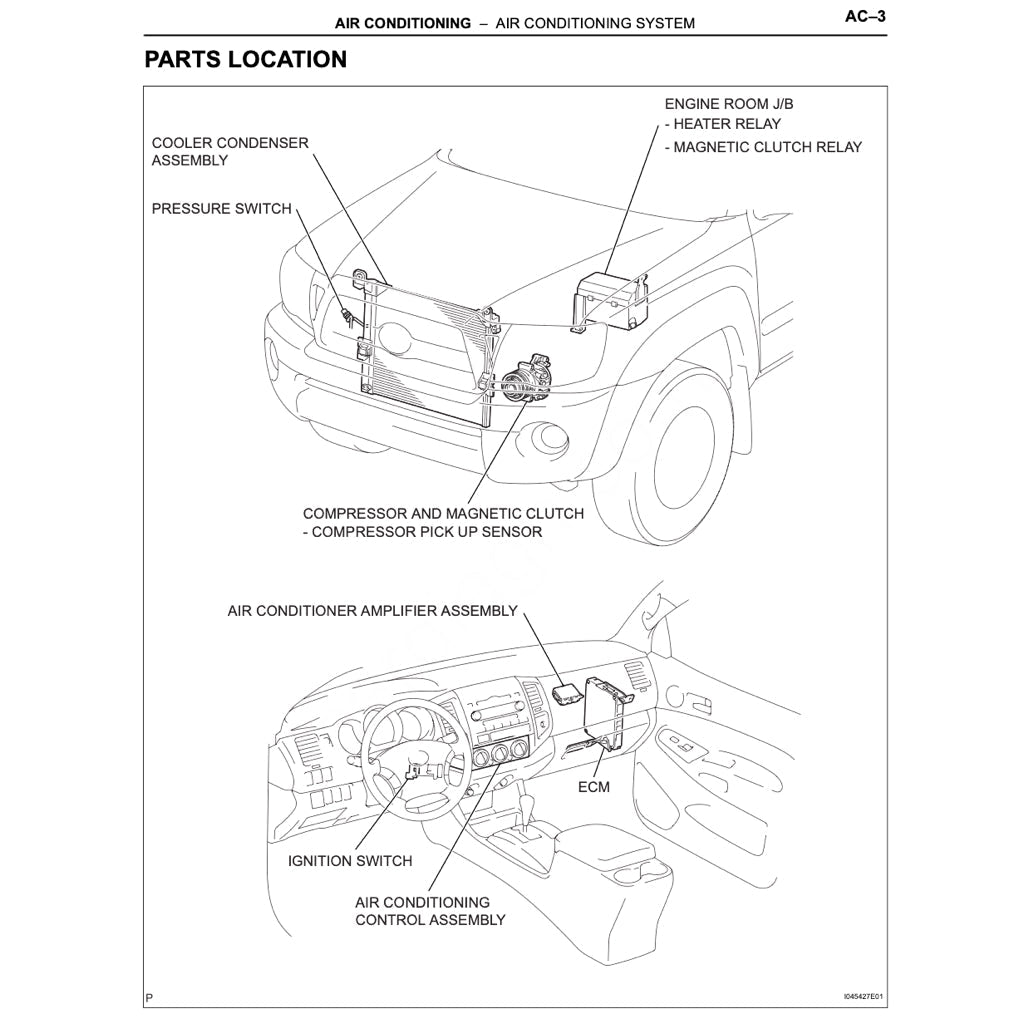 TOYOTA TACOMA N220-N270 2004-2015 Full Manual Set – Repair & Maintenance Manual