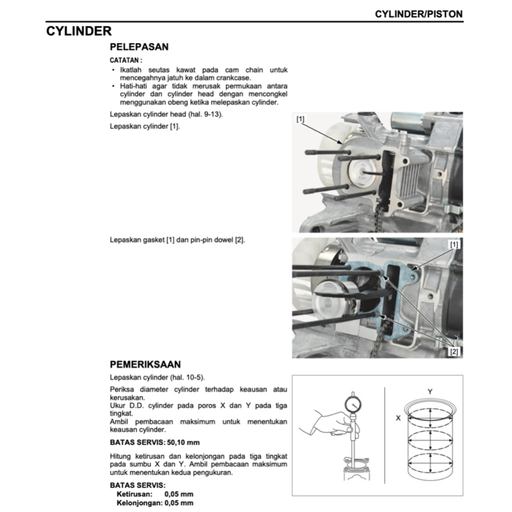 HONDA BEAT 110 PGM-FI 2012-2020 Full Manual Set – Repair & Maintenance Manual and Spare Parts Catalog and User Handbook - BAHASA INDONESIA