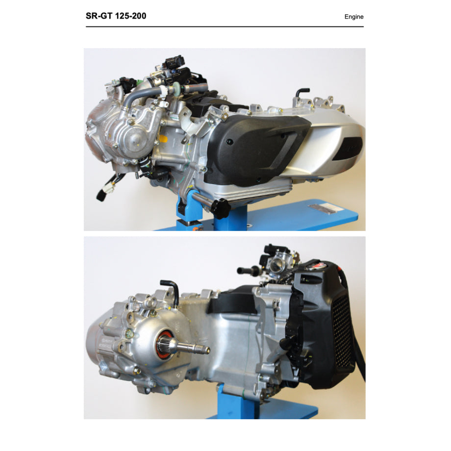 APRILIA SR-GT 125/200 2021-2024 Full Manual Set – Repair & Maintenance Manual