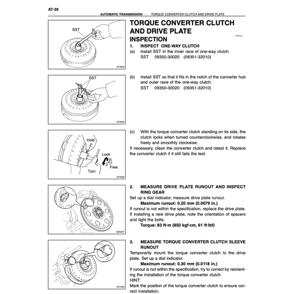 TOYOTA 4RUNNER N180 1996-2002 Full Manual Set – Repair & Maintenance Manual